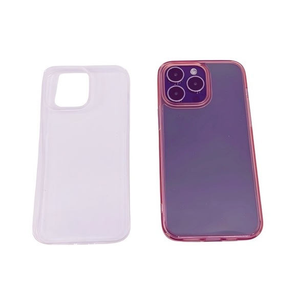 Ultimate Protection: iPhone 14 Pro Max Case Bundle 6.7-Inch in Rose Gold & Clear - Picture 2 of 2